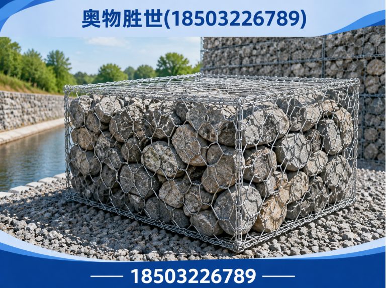 儋州生态格宾网展示图